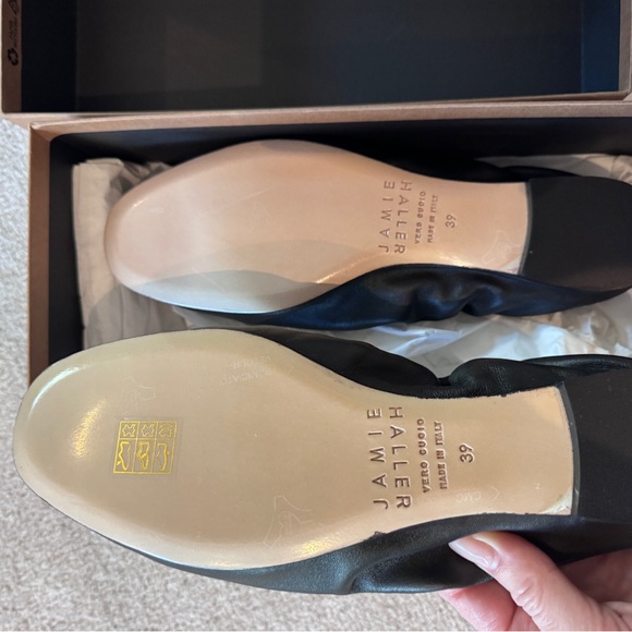 New in Box: Jamie Haller The Elastic Slippers in Black size 39